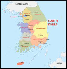 How many of the provinces and provincial level cities of south korea have you visited? South Korea Maps Facts World Atlas