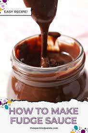 how to make homemade hot fudge sauce
