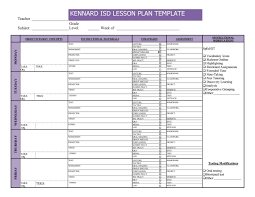 free lesson plan templates common core