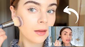 lily collins s makeup routine