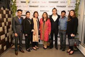 toni guy launch their latest branch in
