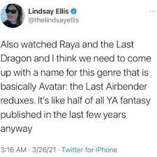 Lindsay Ellis Raya Tweet, Find Out Why ...