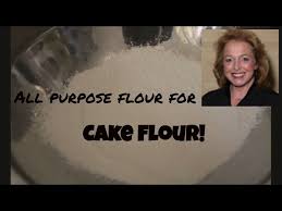 all purpose flour for cake flour