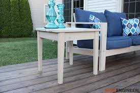 Simple Outdoor Side Table Rogue Engineer