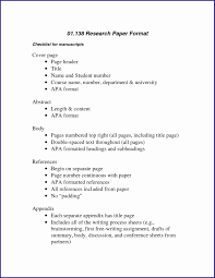 019 Apa Style Research Paper Example Cover Page Template