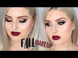 berry fall makeup tutorial popsugar