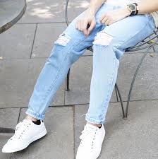 ripped jeans for short men where to it