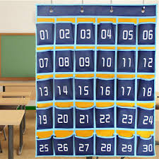 Classroom Hanging Organizer Pocket Chart F Cell Phones