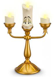 美女與野獸盧米亞蠟燭台LED 座檯燈擺設