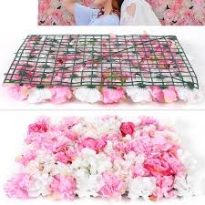 Artificial Rose Flower Wall Panels