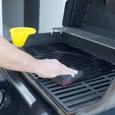 how to clean rust off grill grates