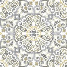 floor pops antico moroccan white yellow