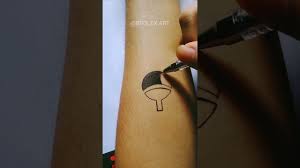 diy tattoo clan uchiha with pen you