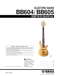 This is the yamaha corporation musical instrument guide website. Electric Bass Guitar Wiring Diagram