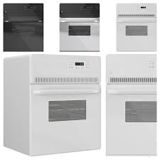 Ge Oven Set01 Kitchen Appliance 3d
