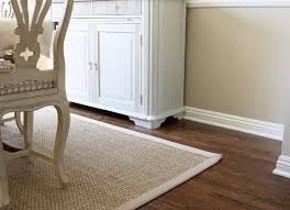 new hardwood floors and seagr rugs