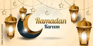 poster foto ramadan kareem background