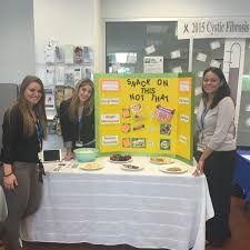 nutrition students host a health fair