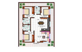 30 X 40 3bhk House Plan As Per Vastu