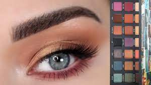 warm toned eyeshadow tutorial