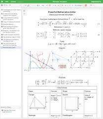 Mathcha Online Math Editor