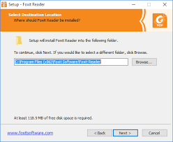 install foxit pdf reader on windows 10