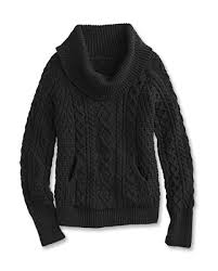 Aran Cowlneck Irish Wool Sweater Orvis