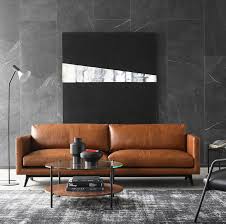 caramel colored leather sofa suppliers