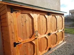Upgrade to one of these for free: Double Wide Cedar Fence Picket Storage Shed Ana White