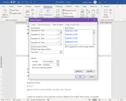 Center the label (appendix a) at the top of the page. How To Make A Table Of Equations In Word