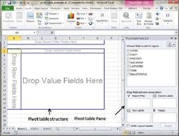 pivot tables in excel 2010 tutorialspoint