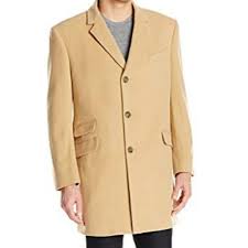 Tommy Hilfiger Bryce Mens Camel Topcoat Nwt