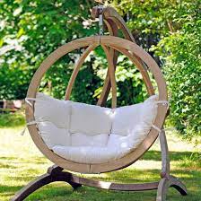 Luxury Globe Pod Designer Garden Swing