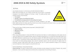 50 Top Ansi Z535 Standards Resources Articles Guides More
