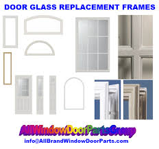 Door Replacement Plastic Glass Frame
