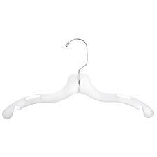All of our juniors wooden hangers are made from the finest maple and beech hardwoods available and then triple layered in premium lacquer for a smooth beautiful finish that will last for years. 14 White Economy Junior Top Hangers