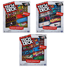 4.5 out of 5 stars with 15 ratings. Tech Deck Sk8shop Bonus Pack 6 Boards Atbshop Co Uk