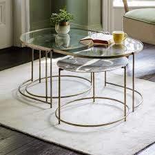 Whether it's for eating, sipping cocktails or handy storage, choose a coffee table from homcom. Luna Nesting Coffee Tables Atkin And Thyme