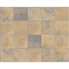 Nantucket Pavers Patio On A Pallet 18 In X 18 In Concrete Tan Variegated Traditional Yorkstone Paver 64 Pieces 144 Sq Ft