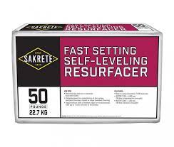 fast setting self leveling resurfacer