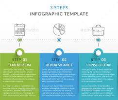 3 Steps Infographic Template Professional Infographic