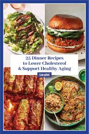 dinner recipes for lower cholesterol