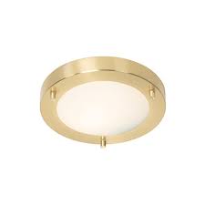 Modern Ceiling Lamp Gold 18 Cm Ip44
