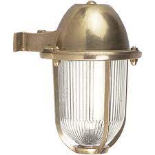 Outdoor Solid Brass Wall Light