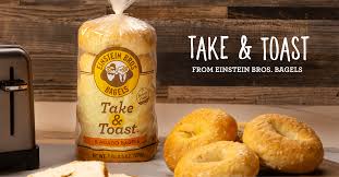 take toast from einstein bros