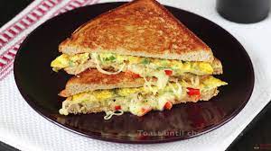 bread omelette sandwich swasthi s recipes