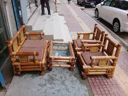 4 seat sofa made with bamboo beshi deshi