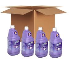 swiffer wetjet 42 2 oz lavender vanilla and comfort scent multi purpose and hardwood floor liquid cleaner refill case of 4