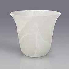 Alabaster Glass Shade 5 12inch High 5