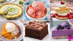 30 best summer desserts baked and no